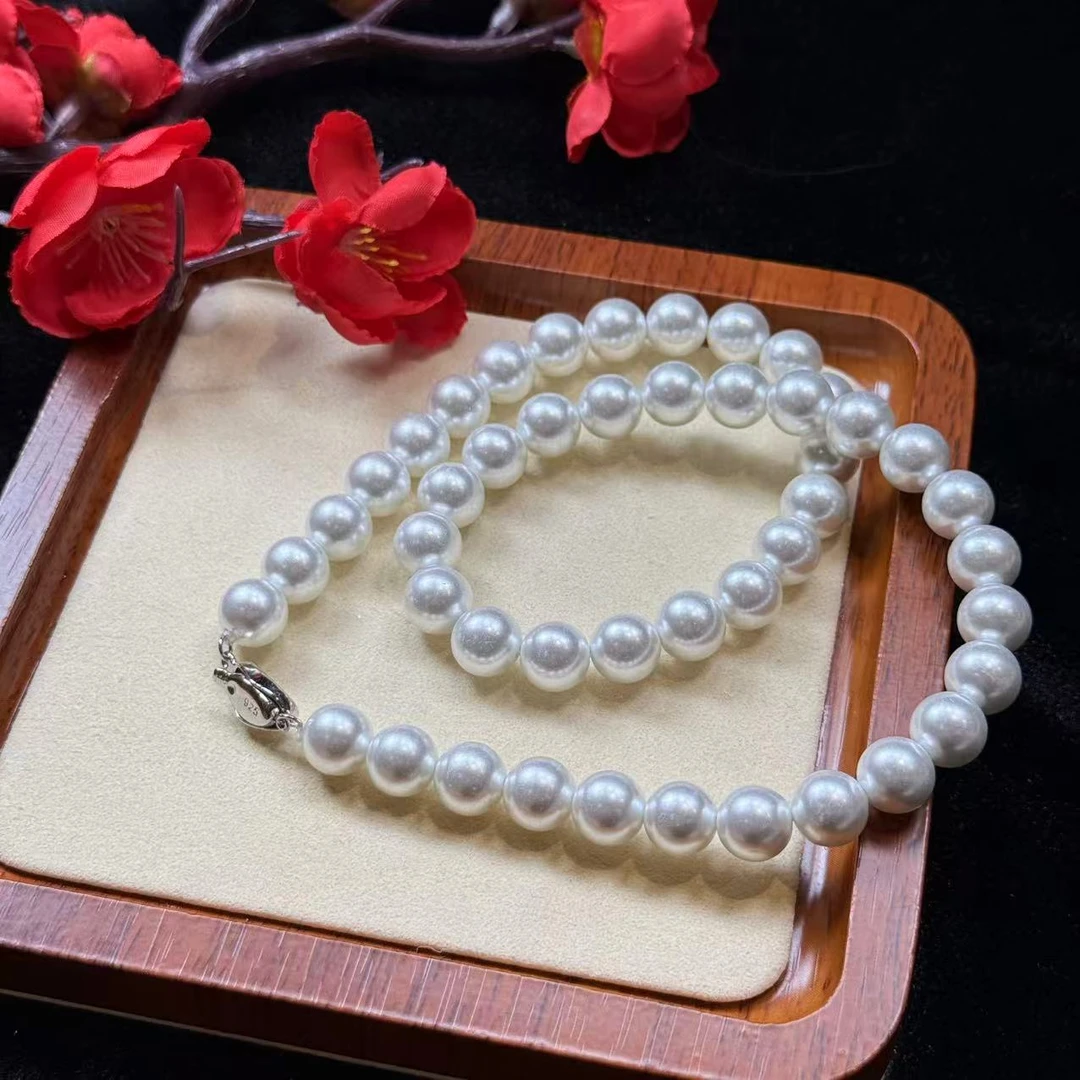 高定精奢S599圆白珠项链Z35