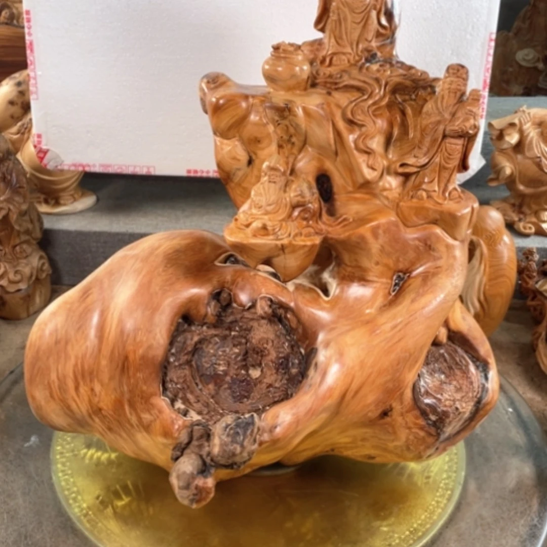 【闪购商品】柏木用****。崖柏工艺品摆件