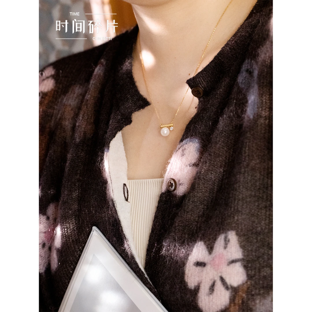 吊坠925银 【孙二娘】平衡木-法式简约百搭吊坠项链TC 9549