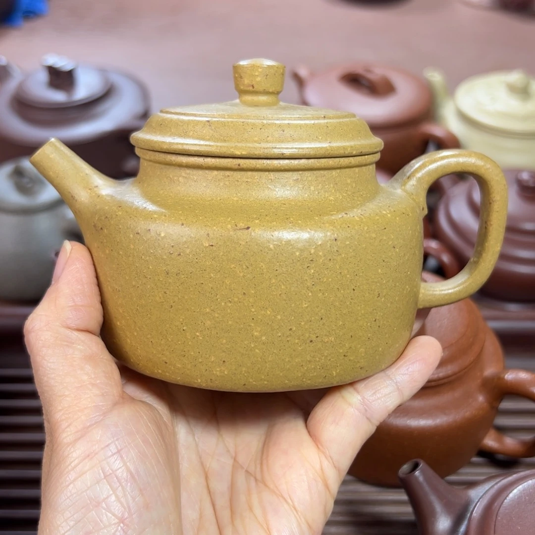 段泥茶壶永*黄金段 德钟 280cc
