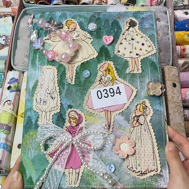 织绣B5活页送纸0394