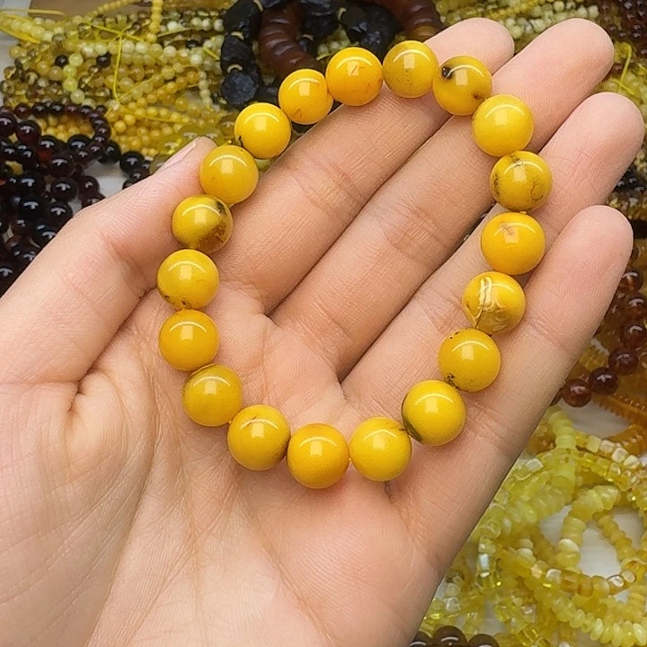 琥珀未镶嵌珠宝奇石