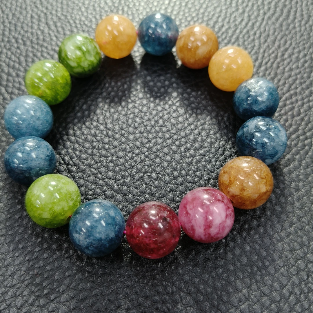 天然珠宝时尚百搭碧玺手串卡14（多样性拍一发一）