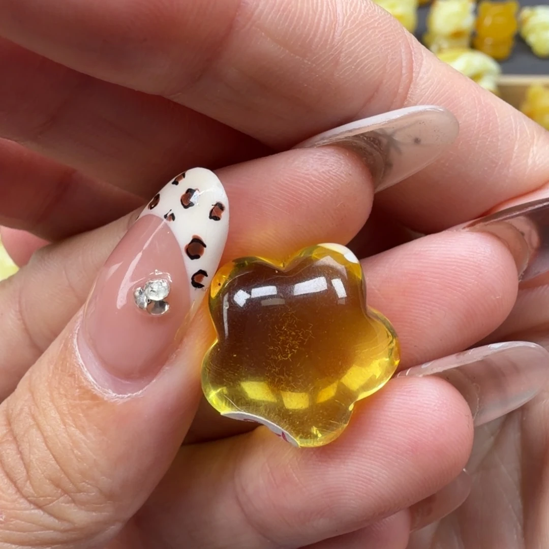 琥珀未镶嵌裸石蜜蜡