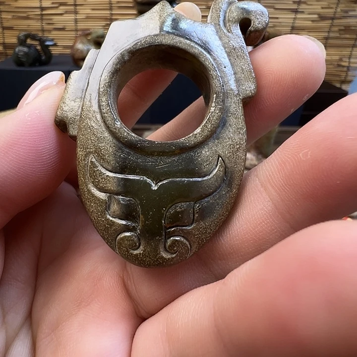 未镶嵌和田玉（糖玉）挂件