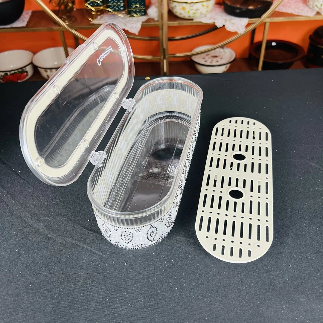 【新疆包邮】 筷子盒 带盖防尘筷笼简约沥水筷子筒 家用筷子盒