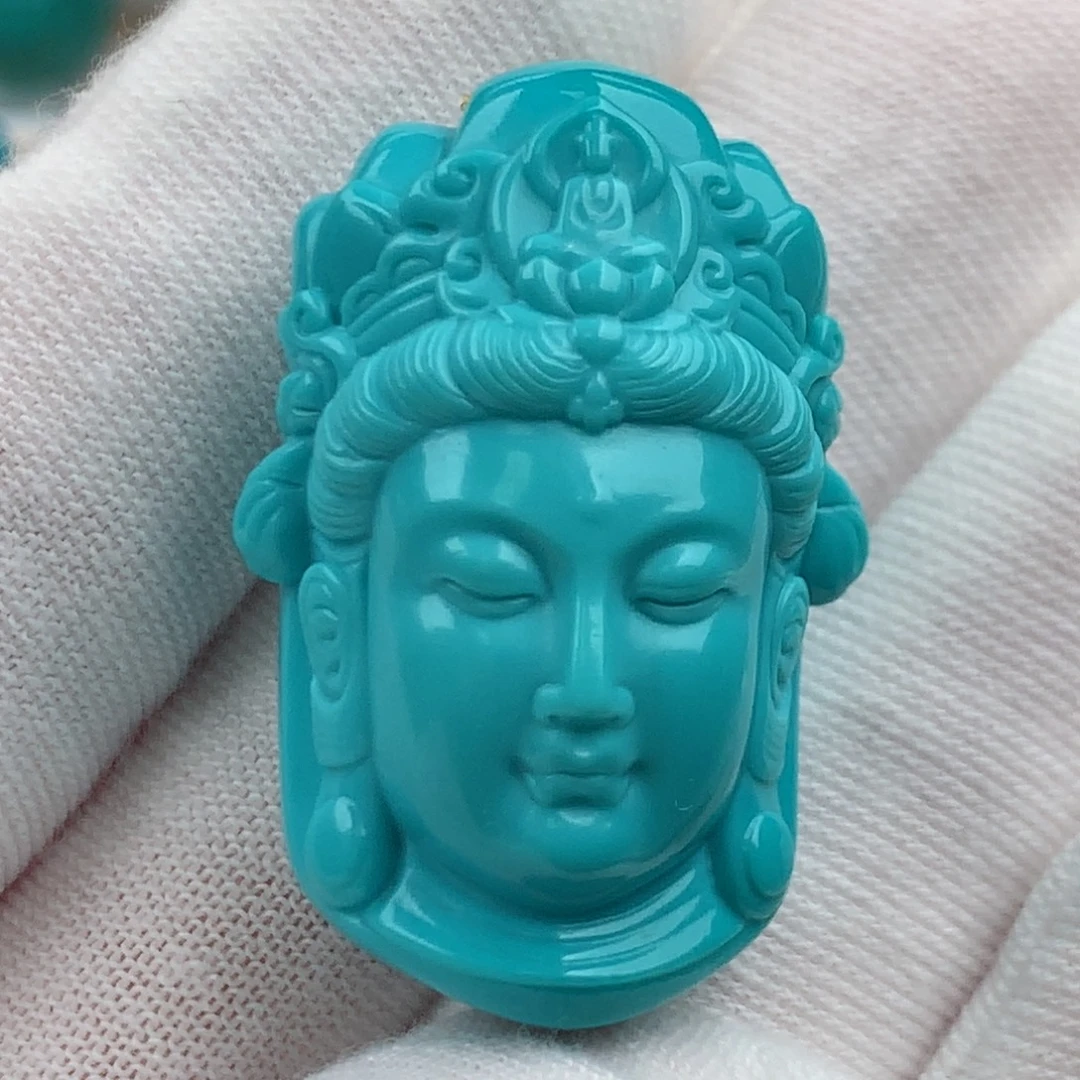邱***少未镶嵌绿松石配饰