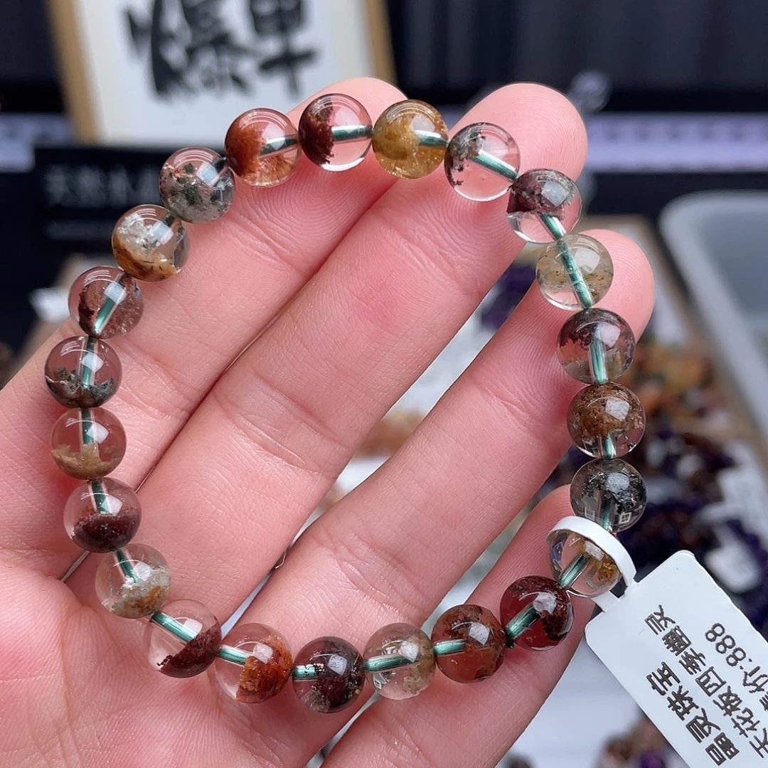 水晶未镶嵌手串天然