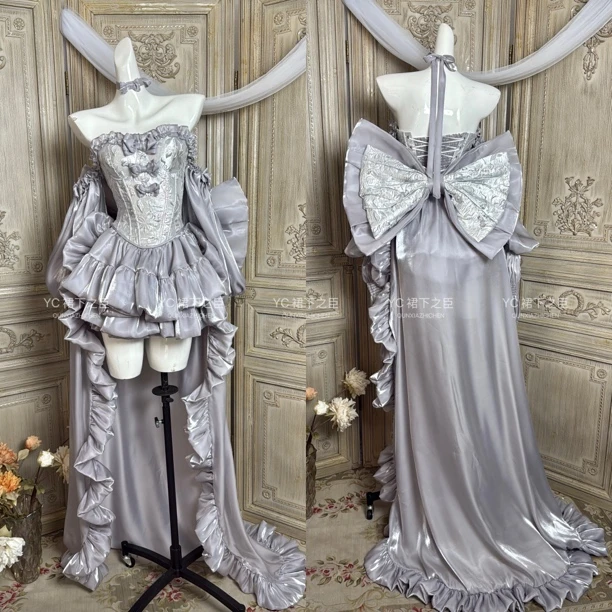 抹胸连衣裙秋装女款2024年新款高级感名媛生日小礼裙公主蓬蓬裙子