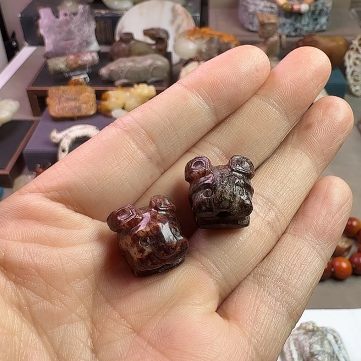 弥***天和田玉（糖玉）未镶嵌颈饰