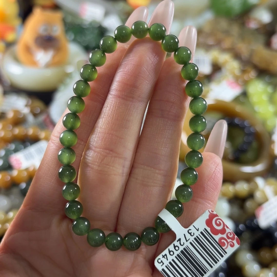 和田玉未镶嵌手串147