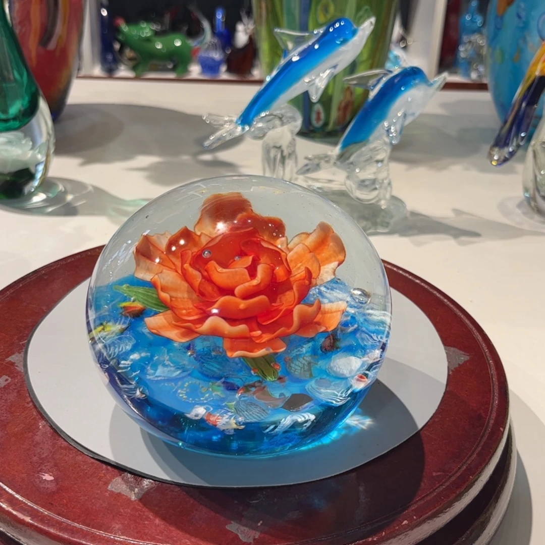 暴***逵琉璃手工艺品纯手工微瑕