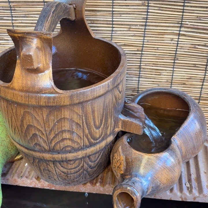 粗陶口径25/35，17/32:14➕15W水泵➕水管➕过滤棉