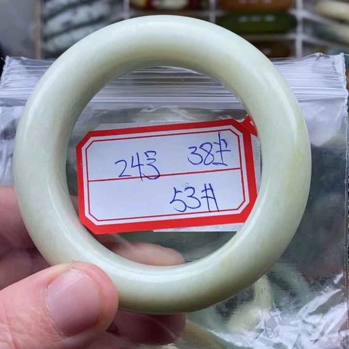 未镶嵌蛇纹石玉手绳