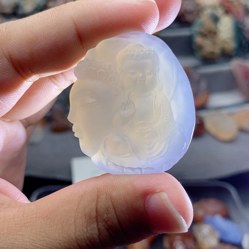 【闪购商品】未镶嵌吊坠定制玛瑙