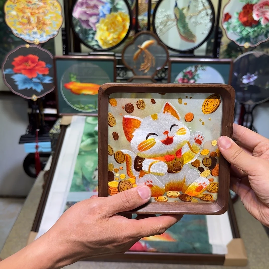 刺绣刺绣工艺精湛
