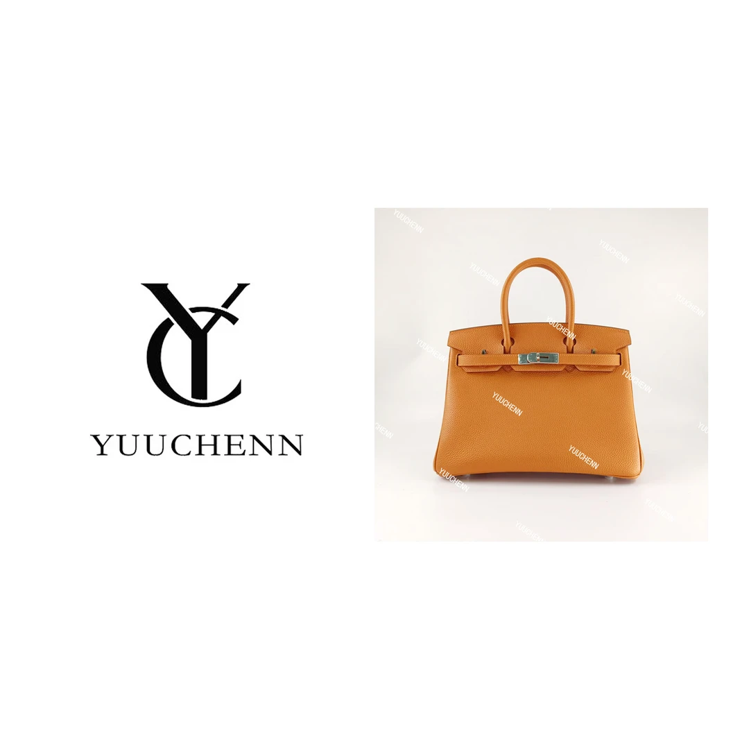 YUUCHENN/【birkin】进口牛皮+内里羊皮30cm 爱玛橙 HH4909