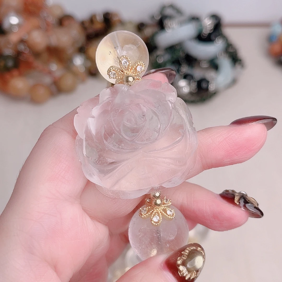 水晶手链未镶嵌设计
