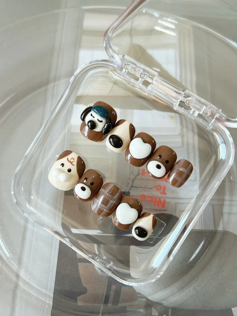 【瞌睡小狗】Melody纯手工穿戴甲