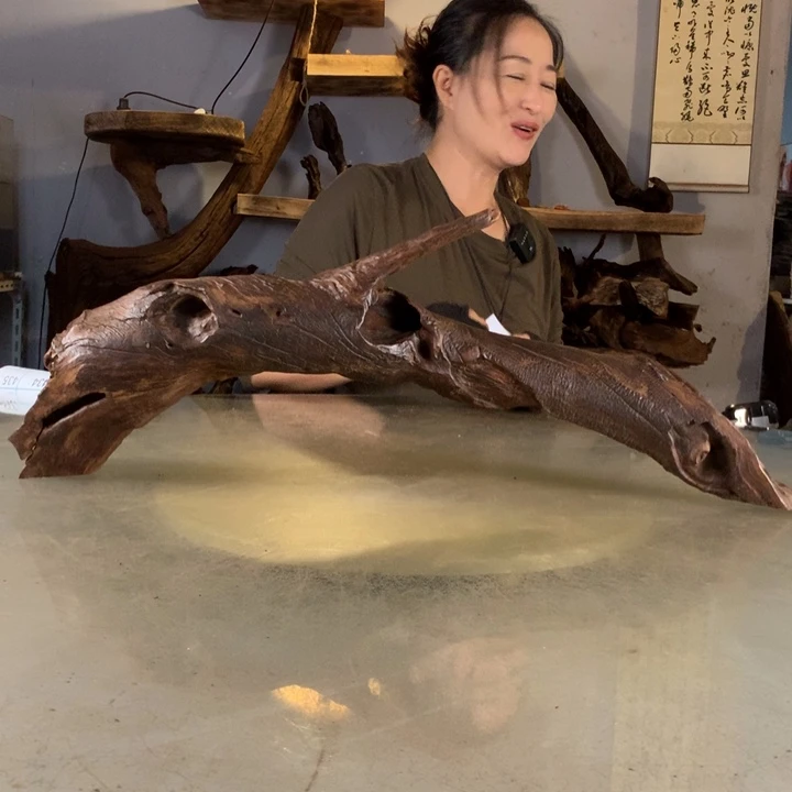 追***）天然的云南紫柚木会黄