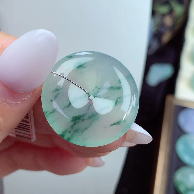 【闪购商品】颈饰未镶嵌翡翠尺寸26.8-5.3