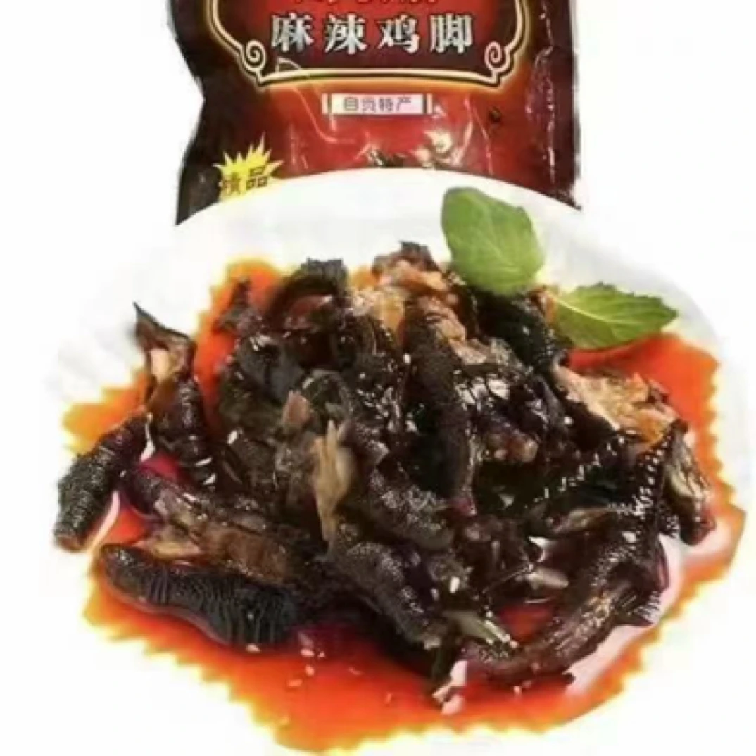 益旺牌麻辣无骨鸡脚230克