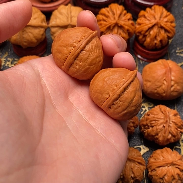 吊坠文玩核桃木鱼元宝