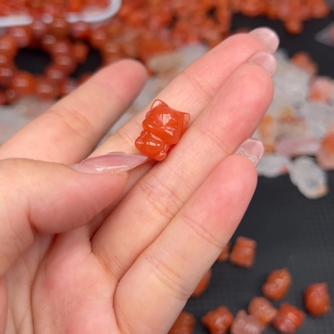 南红玛瑙未镶嵌吊坠(不含链)