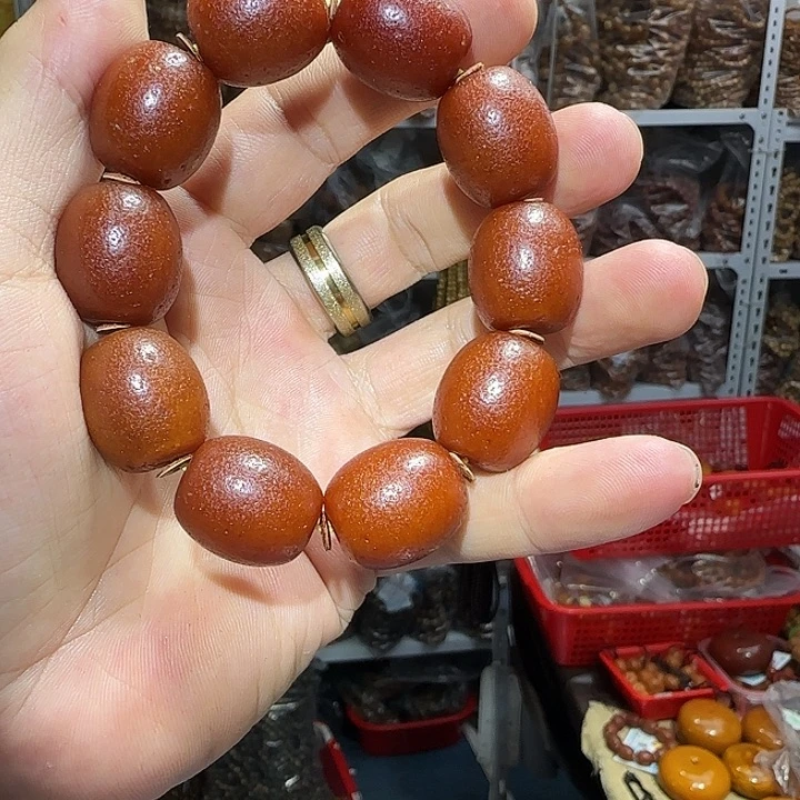 19橘皮枣珠手串多样性发其一