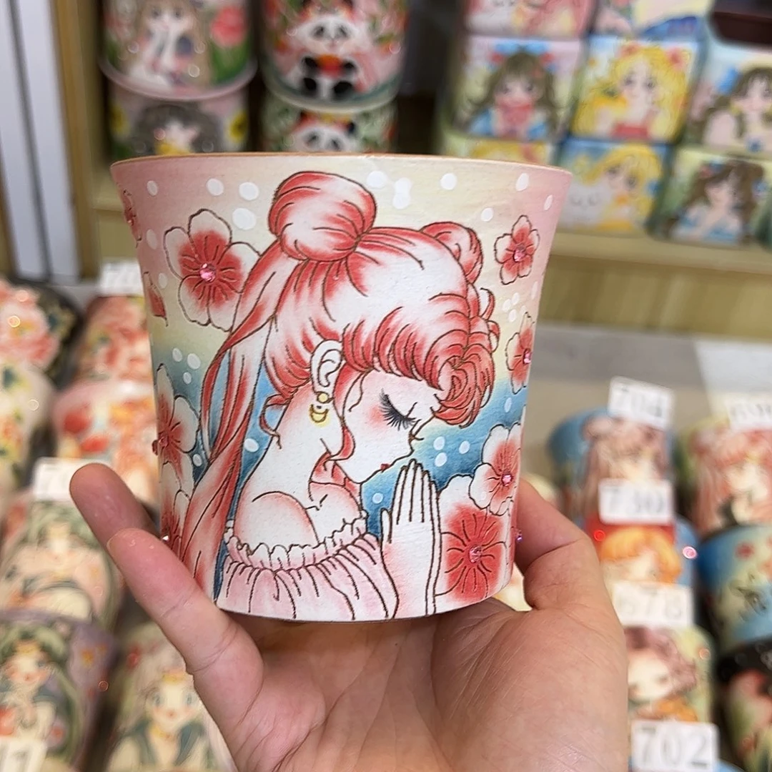 景德镇炫彩手绘口10.5高10