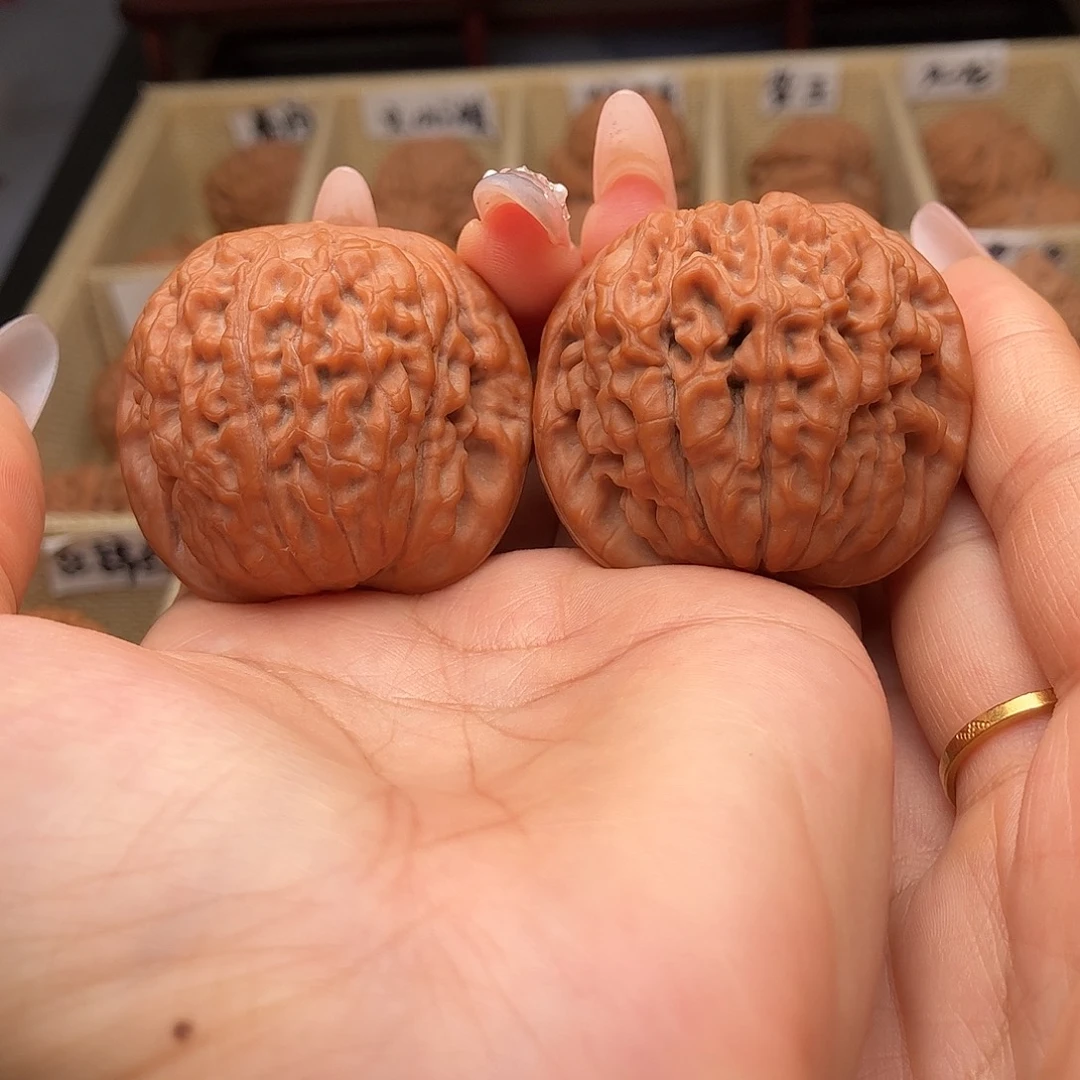 把件文玩核桃莲花42