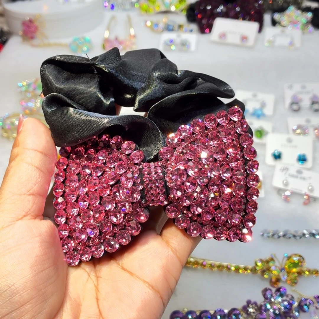 布艺铁合金发饰发夹发夹