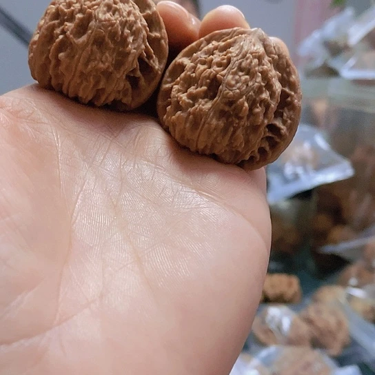 【闪购商品】把件文玩核桃38流星雨小众蜡皮