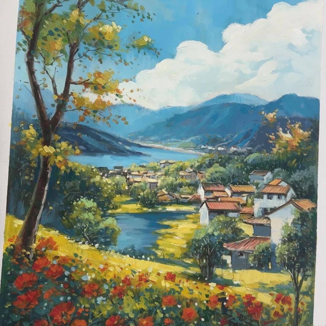 油画加油加油努力加油加油