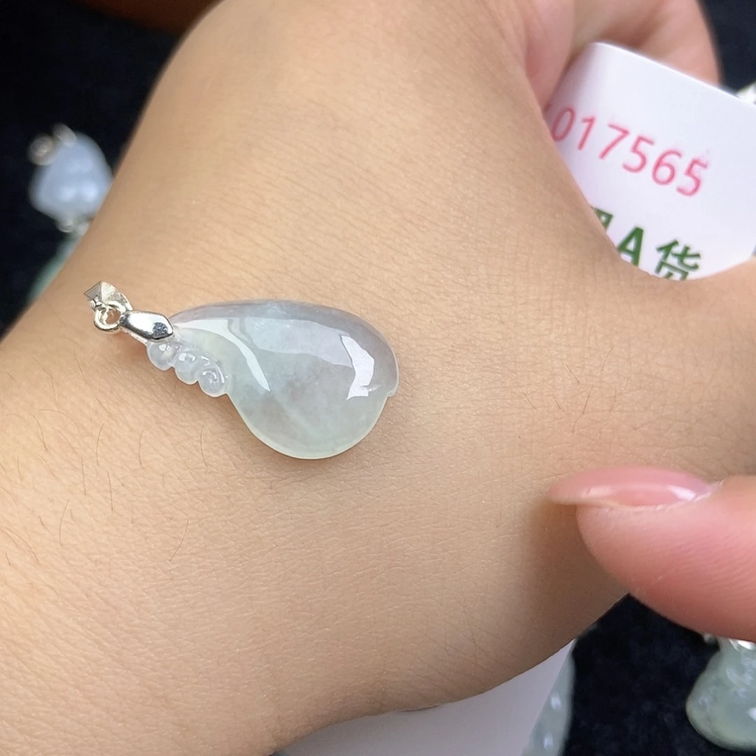 翡翠未镶嵌颈饰天然