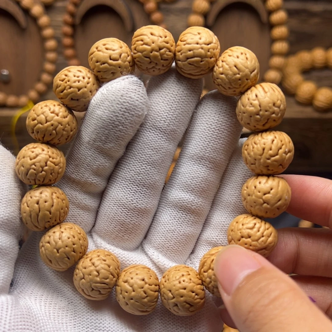 糖***宝手串/手链核桃17金丹桃核手串