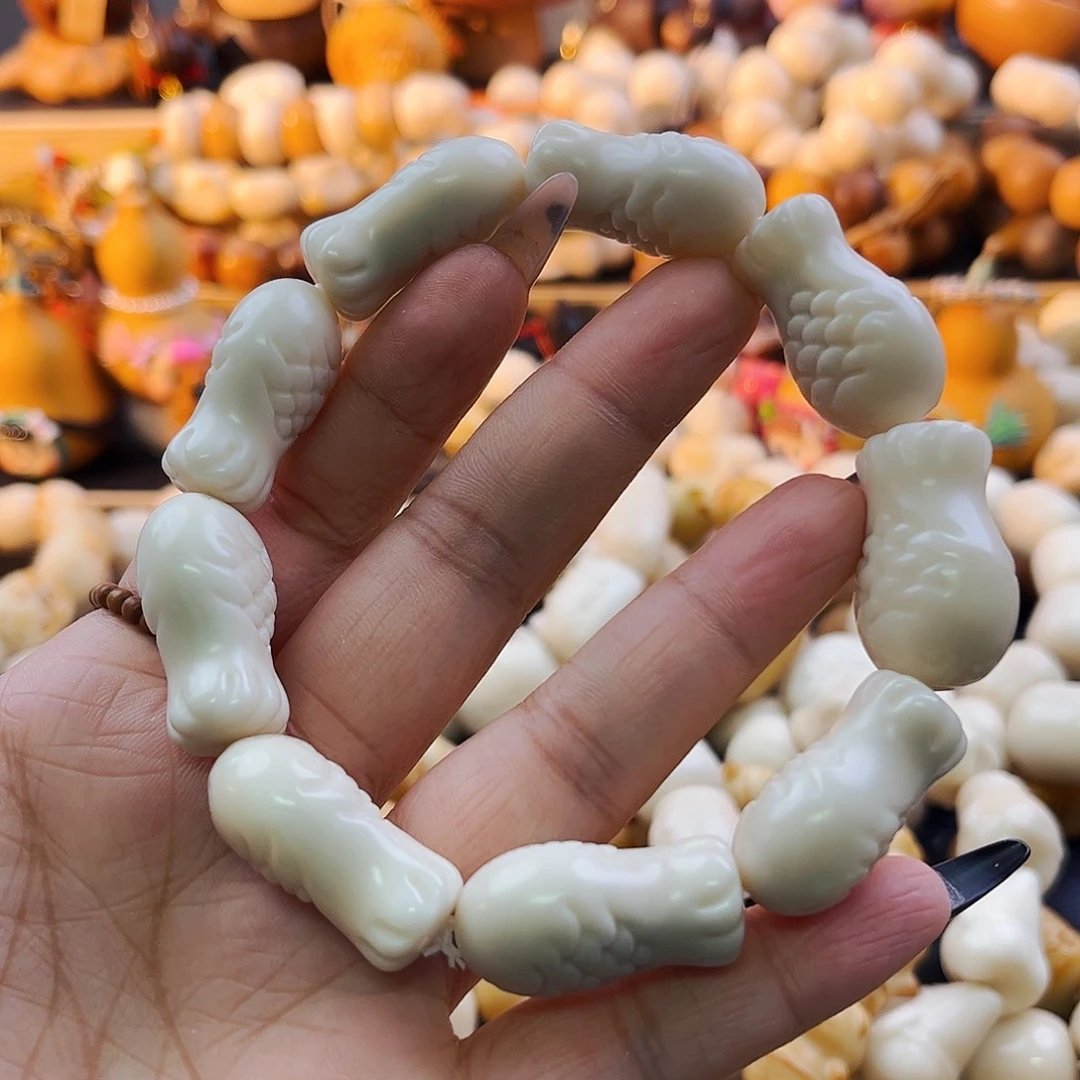 菩提根/象牙果手串锦鲤