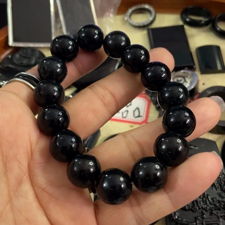 翡翠手链未镶嵌墨翠14