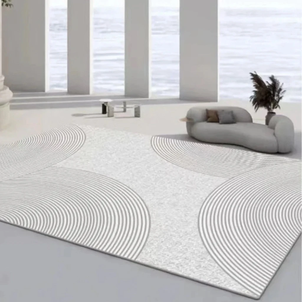 蝶影200×300地毯客厅卧室茶几垫大面积可裁剪家用地垫