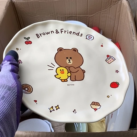 盘陶瓷制品满25拼单发货默认微瑕