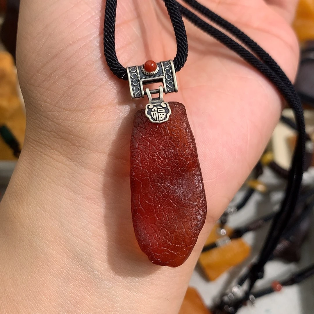 蜜蜡裸石未镶嵌你