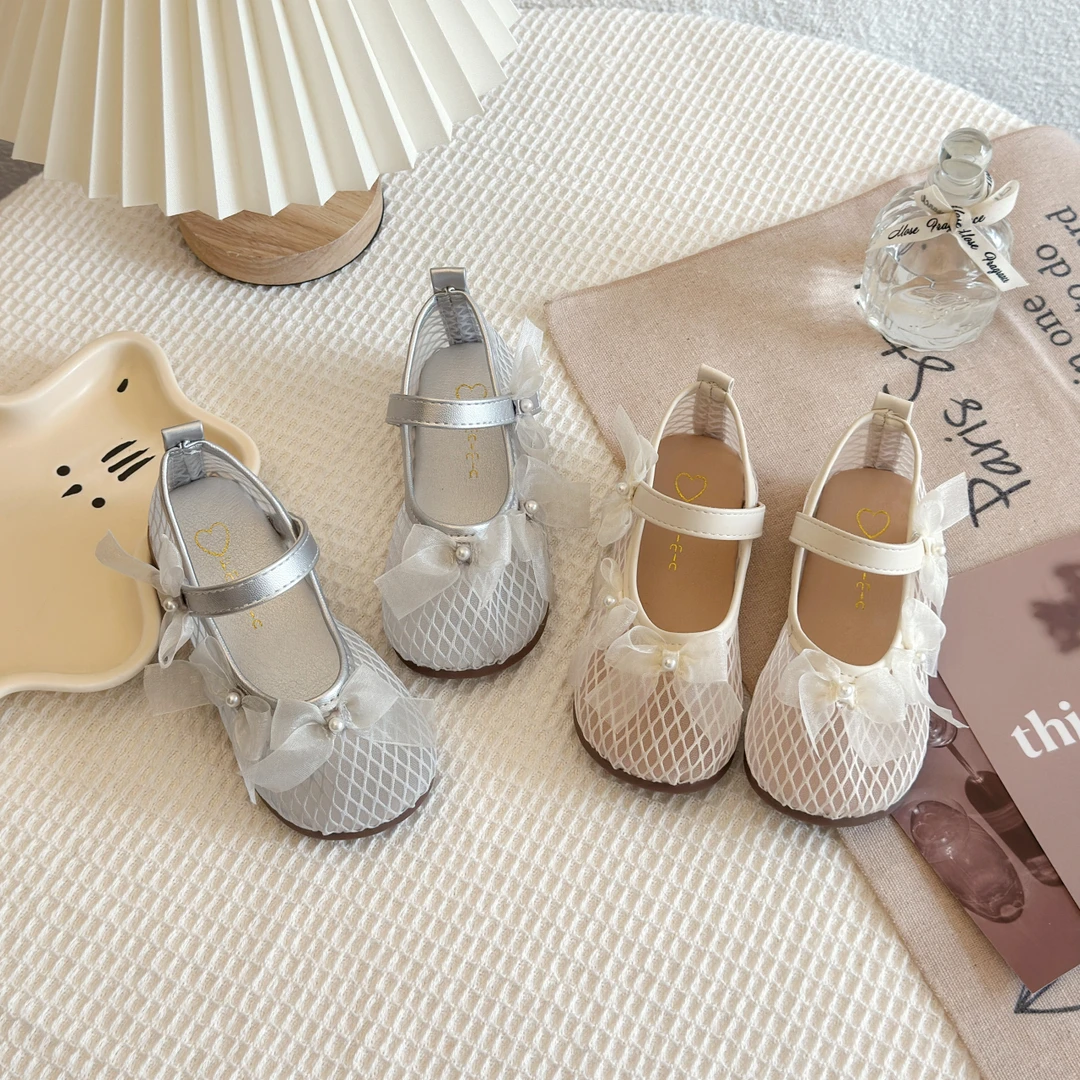 夏季新款女童凉鞋夏鞋网鞋儿童单鞋软底女宝宝鞋童鞋小女孩公主鞋