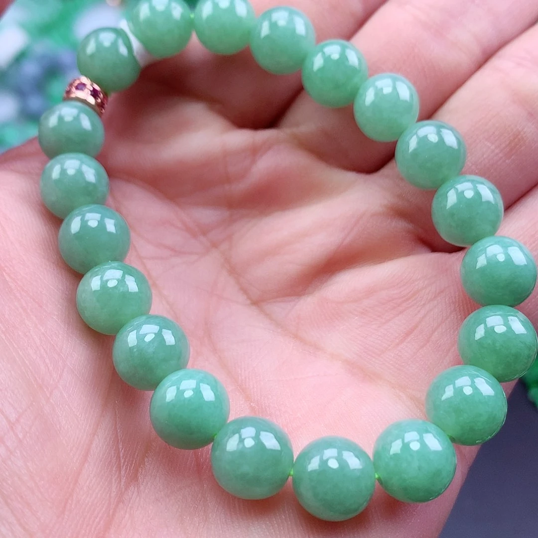 未镶嵌手链翡翠手串