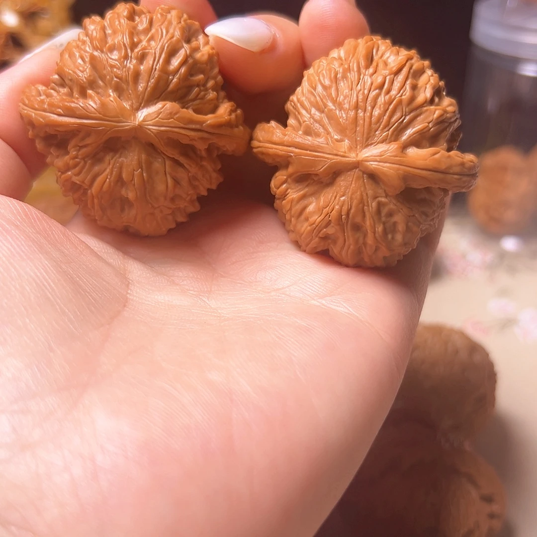 吊坠文玩核桃45白狮子