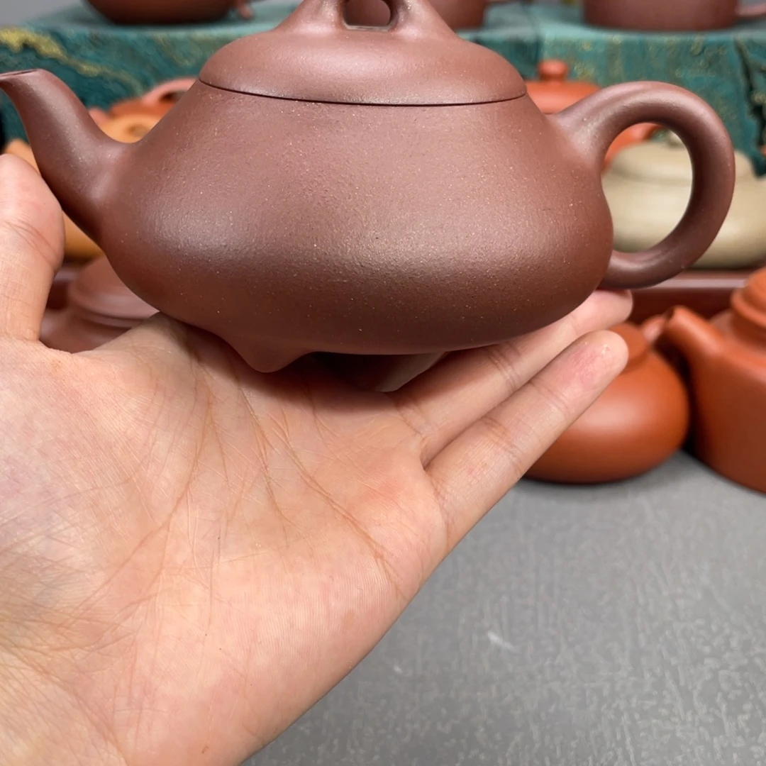 乐***猪茶壶紫砂紫砂壶220cc
