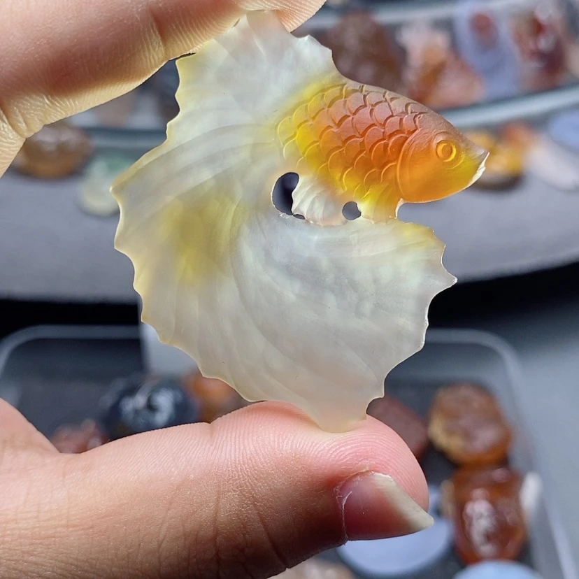 【闪购商品】未镶嵌吊坠定制玛瑙
