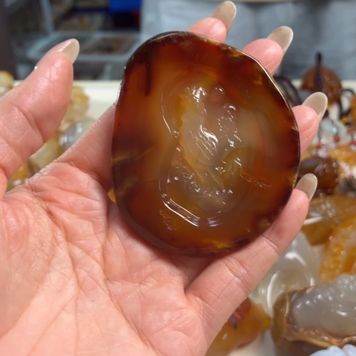 玛瑙/玉髓吊坠(不含链)未镶嵌