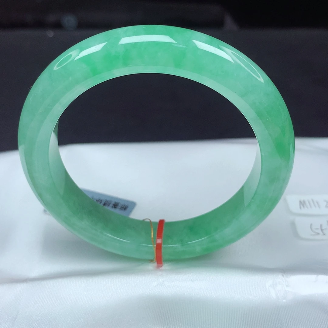 未镶嵌手镯翡翠55圈238