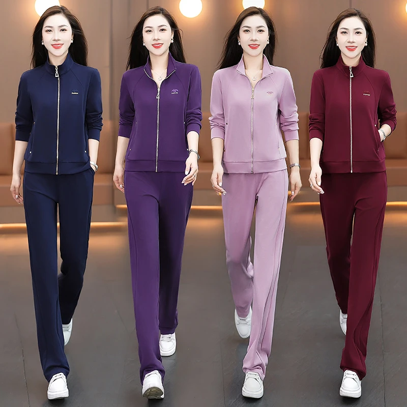 2025休闲运动套装卫衣韩版运动服显瘦宽松秋装休闲长袖