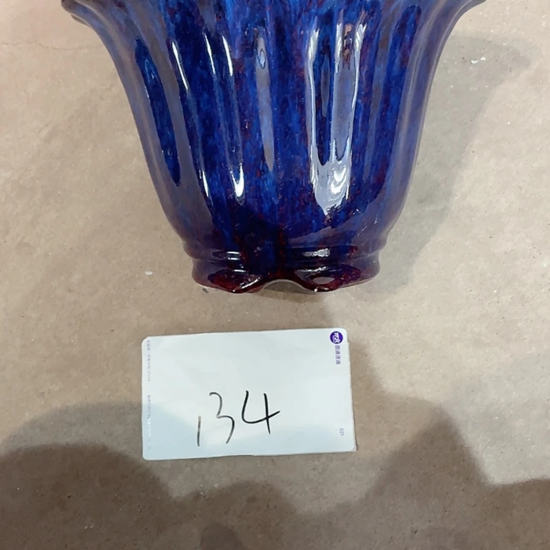 【闪购商品】紫砂花盆圆*兰花425885555558888